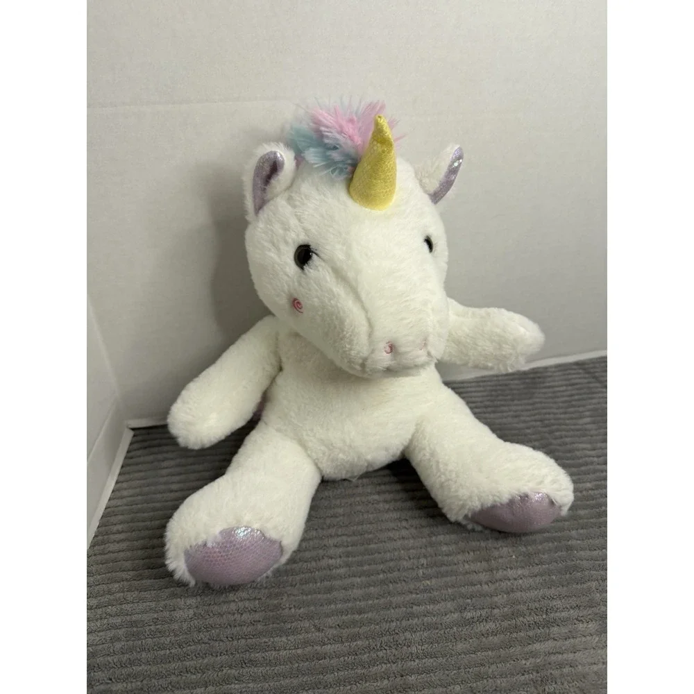 White Unicorn Plush Cute